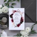 Recherche de vampire mariage invitations Hallomariage