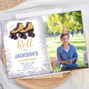 Recherche de patinage de garçons invitations Boy