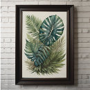 Suche nach palm leaf poster Grün