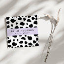 Recherche de motif de vache cartes visite Pour elle