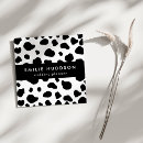 Suche nach kuh visitenkarten Tierdruck