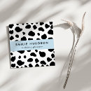 Recherche de motif de vache cartes visite Pour elle