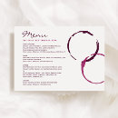 Recherche de vignoble mariage menus Bride