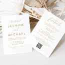 Recherche de dor mariage invitations Typographie