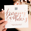Recherche de rose gold anniversaire cartes Moderne