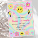 Recherche de happy face invitations Rétro