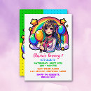 Recherche de pop art invitations Fête d'anniversaire