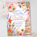 Recherche de garden tea party invitations Fleur sauvage