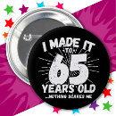 Suche nach 65 geburtstags buttons Lustig
