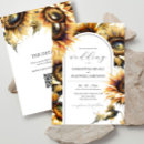 Recherche de tournesols mariage invitations Pour eux
