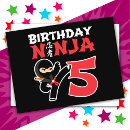 Recherche de karat anniversaire cartes Ninja