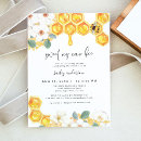 Recherche de sweet as can bee baby shower invitations Nid d'abeille