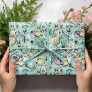 Recherche de poussins de pâques papier cadeau Printemps