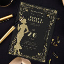 Recherche de roaring 20s invitations Grand gatsby