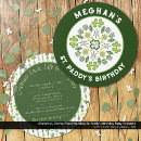 Recherche de trèfle quatre feuilles invitations Floral