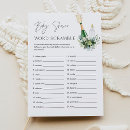Recherche de baby shower word scramble Bimbo