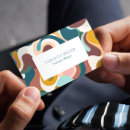 Recherche de motif bohème cartes visite Rétro