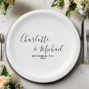 Recherche de party wedding assiettes Fiançailles