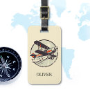 Recherche de avion vintage bagages étiquettes Travel