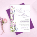 Recherche de lavender bridal shower invitations Fleur sauvage