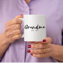 Recherche de pour sa nouvelle grand mère tasses Simple