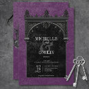 Recherche de gothique mariage invitations Roses noires