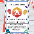 Recherche de de hockey sur glace invitations Enfants