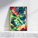 Suche nach hoffnung poster Retro