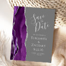 Suche nach lila grau save the date Schick
