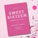 Recherche de sixteen anniversaire invitations Doux 16 anniversaire