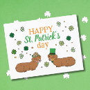 Recherche de carte jour saint patrick Shamrock