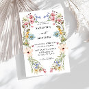 Recherche de coloré mariage invitations Printemps