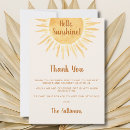 Recherche de sunshine remerciements cartes Neutre