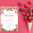 Recherche de fraise douce invitations Mother to be