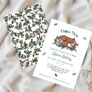 Recherche de renard anniversaire invitations Animaux des bois