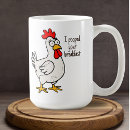 Recherche de poule drôle tasses Idiot