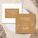 Recherche de fabrication mini cartes visite Minimaliste