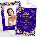 Recherche de papillon pourpre invitations Quinceanera