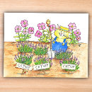 Suche nach gartenarbeiten postkarten Cartoon