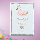 Recherche de swan princess baby shower invitations Mother to be