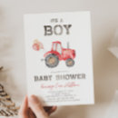 Suche nach tractor einladungen Babydusche