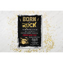 Recherche de rock star baby shower invitations Étoile