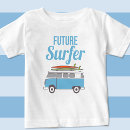 Recherche de surf bébé tshirts Bleu
