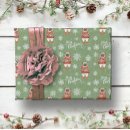 Recherche de carlin papier cadeau Aquarelle
