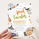 Recherche de halloween anniversaire invitations Spooktaculaire