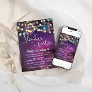 Recherche de lumières de nuit invitations Étoile