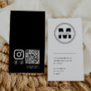 Recherche de monogram standard cartes visite Administrative professional