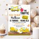 Suche nach construction birthday einladungen Dump truck