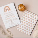 Recherche de douche brune rose de bébé invitations C'est une fille