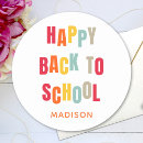 Suche nach back to school aufkleber Niedlich